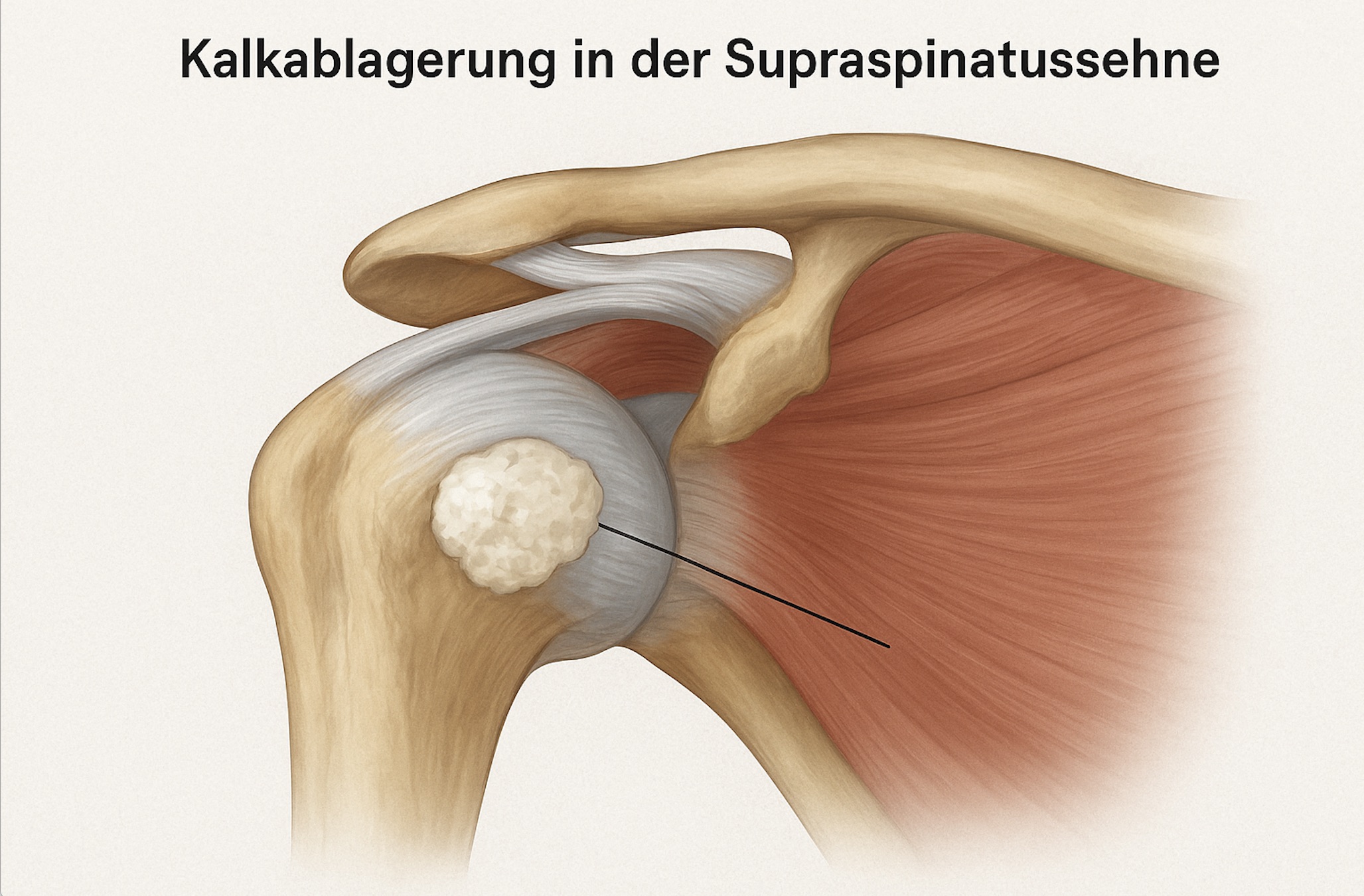 Read more about the article Was ist eine Kalkschulter (Tendinosis calcarea)?